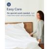 imageFull Size Flat Sheet  Hotel Quality Top Flat Bed Sheet Only  UltraSoft Breathable amp Cooling  Fade amp Wrinkle Free  EasyCare Stain amp Shrink Resistant Bedding  EasyFit amp OekoTex  French Grey01  White