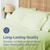 imageFull Size Flat Sheet  Hotel Quality Top Flat Bed Sheet Only  UltraSoft Breathable amp Cooling  Fade amp Wrinkle Free  EasyCare Stain amp Shrink Resistant Bedding  EasyFit amp OekoTex  French Grey16  Light Sage Green