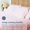 imageTwin XL Size Flat Sheet  Hotel Quality Top Flat Bed Sheet Only  UltraSoft Breathable amp Cooling  Fade amp Wrinkle Free  EasyCare Stain amp Shrink Resistant Bedding  EasyFit and OekoTex  Cream30  Lavender Pink