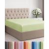 imageCal King Fitted Bed Sheet  Bottom Single Fitted Sheet Only  Soft Hotel Luxury Bedding w 816 Inch Deep Pockets  Breathable amp Wrinkle Free  EasyCare Fade amp Shrink Resistant  Light Sage Green