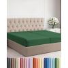imageSplit King Fitted Bed Sheet  Bottom Single Fitted Sheet Only  Soft Hotel Luxury Bedding w 816 Inch Deep Pockets  Breathable amp Wrinkle Free  EasyCare Fade and Shrink Resistant  Emerald Green