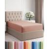 imageTwin XL Fitted Bed Sheet  Bottom Single Fitted Sheet Only  UltraSoft Hotel Luxury Bedding w 816 Inch Deep Pockets  Breathable Cooling amp Wrinkle Free  EasyFit Fade amp Shrink Resistant  Mauve
