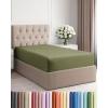 imageTwin XL Fitted Bed Sheet  Bottom Single Fitted Sheet Only  UltraSoft Hotel Luxury Bedding w 816 Inch Deep Pockets  Breathable amp Wrinkle Free  EasyCare Fade and Shrink Resistant  Sage Green