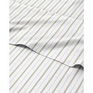 imageGrey Geometric Bed Sheets  1 Flat amp 1 Fitted Sheet amp 2 Pillowcases w Deep Pockets  Wrinkle amp Fade Free UltraSoft Breathable and Cooling  Luxury Moroccan Bed Set  Queen Size  Gray Quatrefoil59  Double Gray